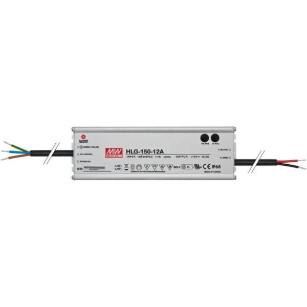 Mean Well HLG-150-12A LED-Netzteil 230V AC/12V DC 12,5A 150W IP65