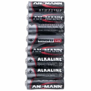 8 Stück Batterien Alkaline, Mignon, AA, LR6 1,5V...