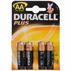 4 Stück Batterien Alkaline, Mignon, AA, LR6 1,5V...