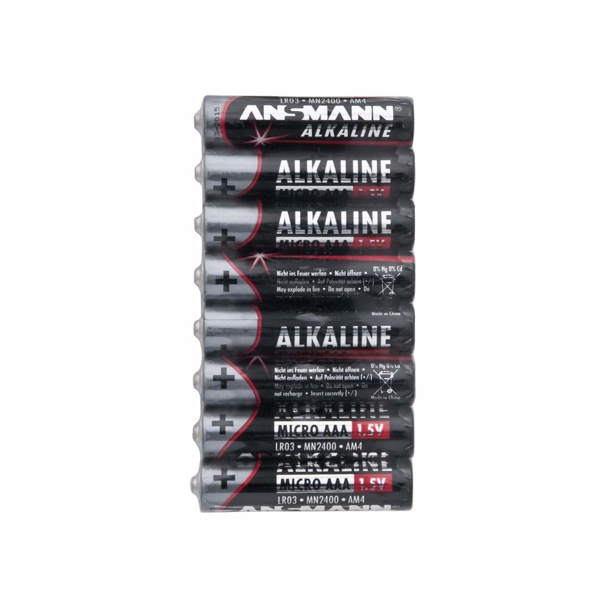 lr03 8x Ansmann Alkaline batería micro AAA 1,5v 5015360 