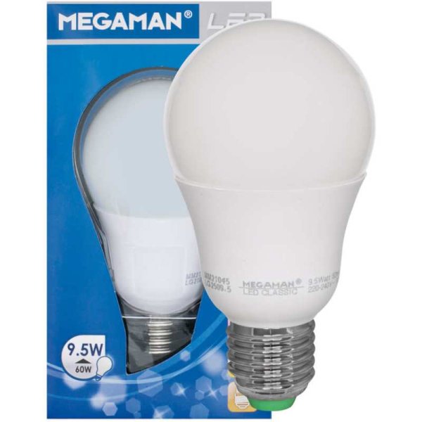 Megaman LED-Glühlampe E27 8,6W warmweiss 330° Abstrahlwinkell