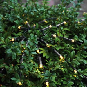 LED Lichternetz für 90cm Umfang Buchsbaumkugeln 100 warmweiße LEDs