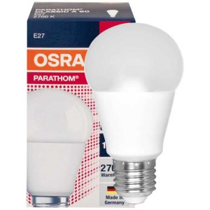 Osram LED-Lampe CLASSIC A E27 matt 8,5W 806 lm, 2700K L=107, Ø=60