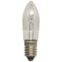 Ersatzkerze Topkerze E10 16V 3W klar geriffelt 3er-Set