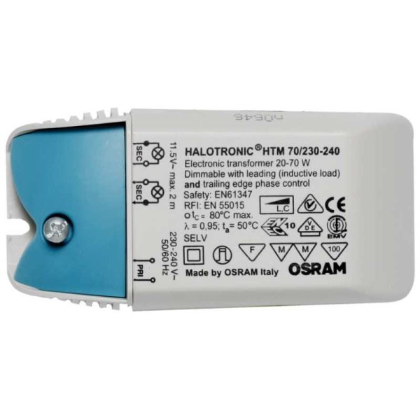Osram Mouse elektronischer Transformator 20-70W 230 / 11,5V AC