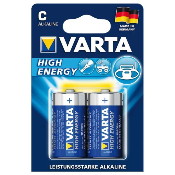 Varta HIGH ENERGY Batterie Baby C 2er