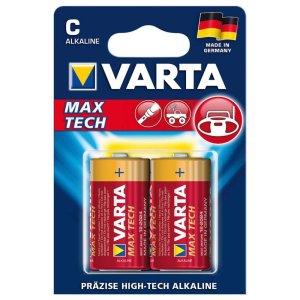 Varta MAX TECH Batterie Baby C 2er