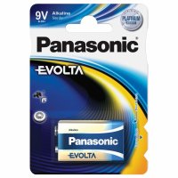 Panasonic Batterie EVOLTA Alkaline Block 9V