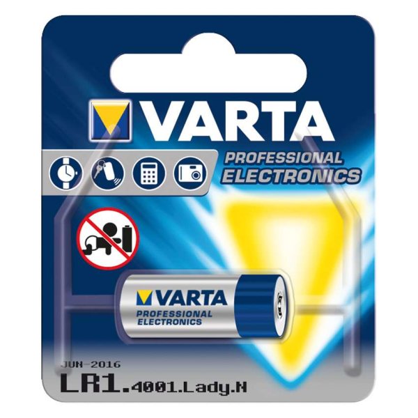Varta PROFESSIONAL Batterie LR1 Lady 1,5V