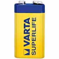 Varta SUPERLIFE Batterie 9V-Block E