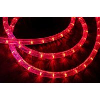 LED Premium Lichtschlauch rot 36 LEDs/m 2,4W/m 230V 50m