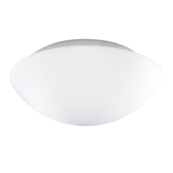 Decken + Wandleuchte RZB Flat Basic Glas opal seidenmatt Ø=300mm 1xE27