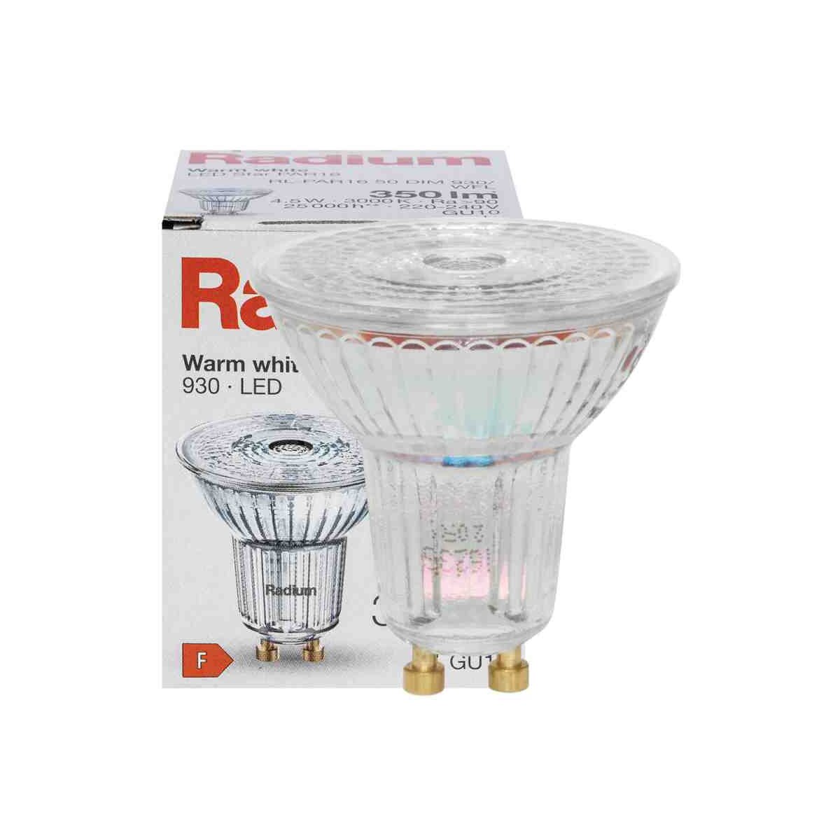 Radium dimmbarer LED Strahler GU10 RaLED box