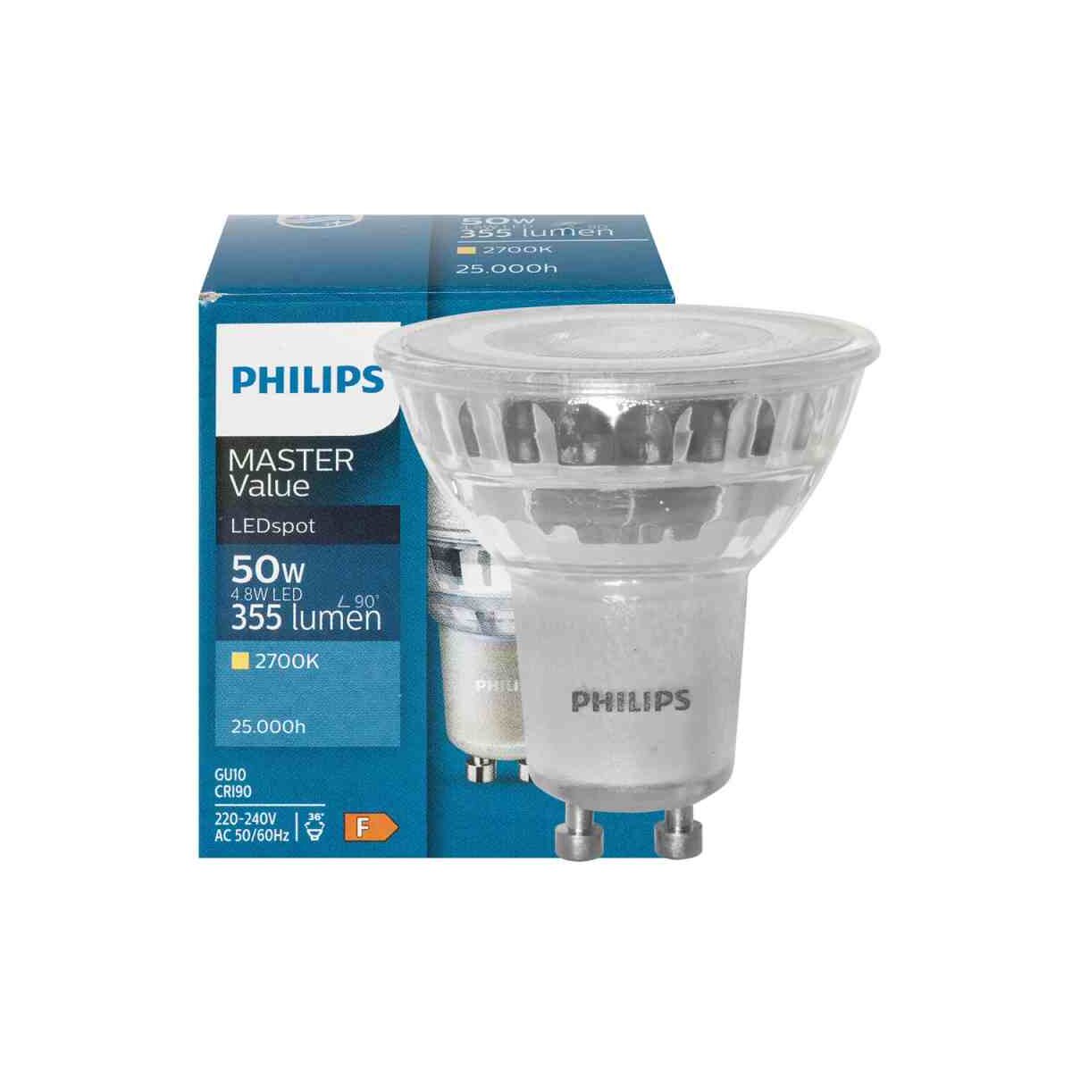 Philips MASTER LEDspot Value GU10 3,7W F box