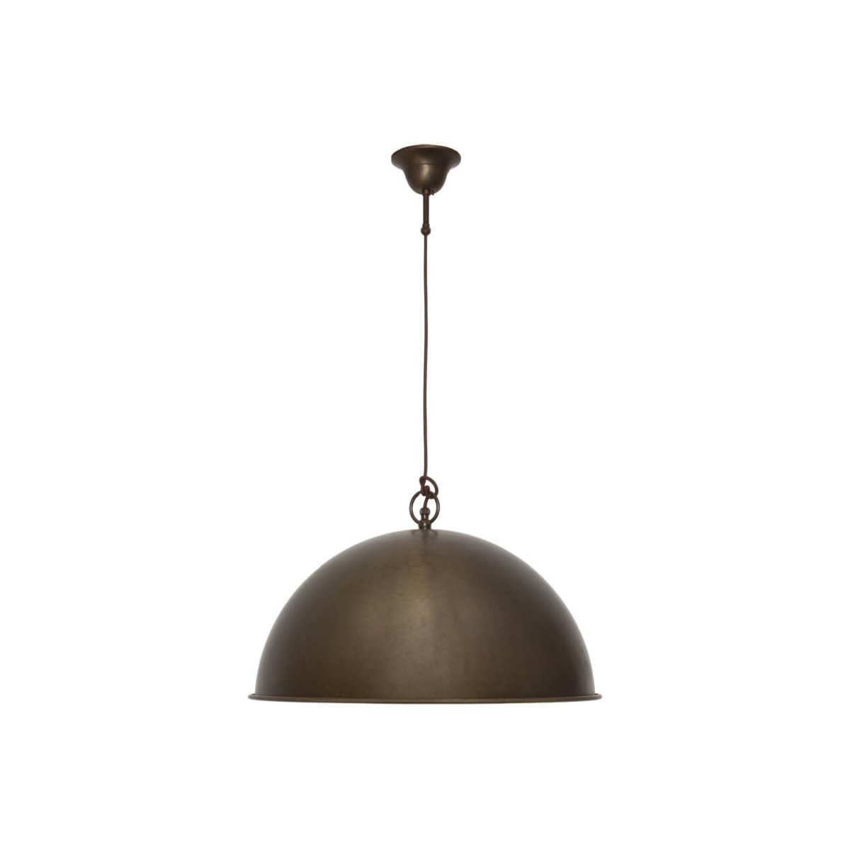 Pendelleuchte Moretti Luce Circle Messing gebürstet bra