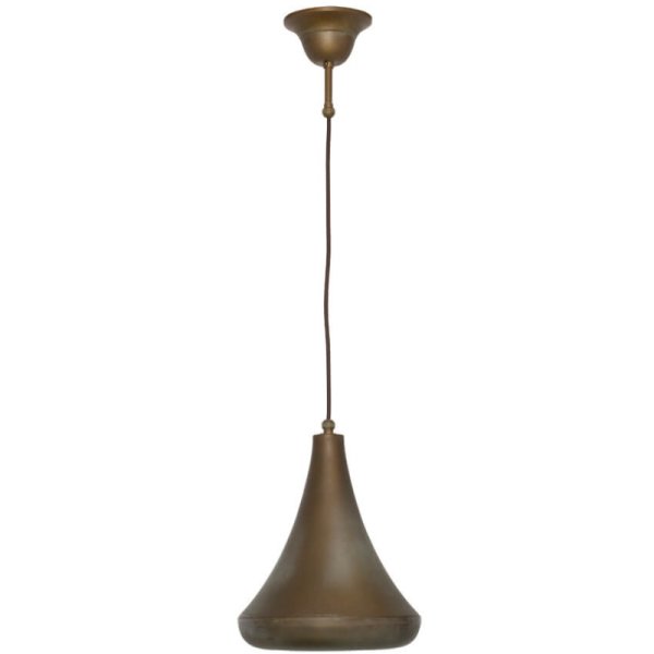 Pendelleuchte Moretti Luce Sinos Altmessing patiniert