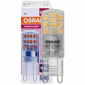 Osram G9 LED Lampe PARATHOM PIN 240V 1,9W 200lm ersetzt 20W Halogen