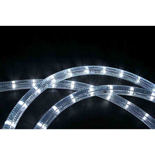 12V Premium LED Lichtschlauch weiss 12V Anschluss L=15m