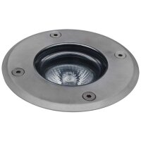 Bodeneinbauleuchte für 1 x GU10 bis 35W schwenkbar IP68