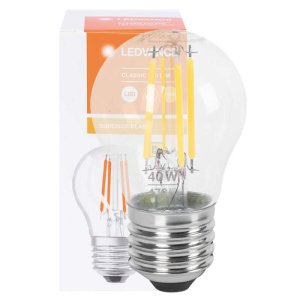 LED-Tropfen Fadenlampe E27 2,5W klar 250lm 2700K