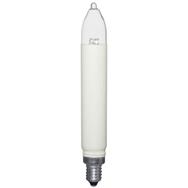 Rotpfeil LED Ersatzschaftkerze E10 8-34V 0,4W mit je 4 LEDs, 3-er Set