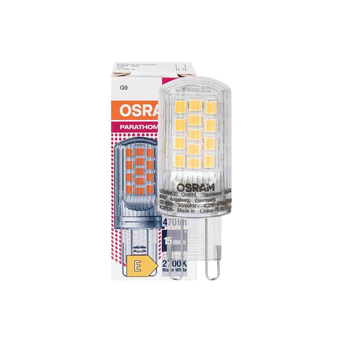 Osram G9 LED Lampe PARATHOM PIN 240V 4,2 box