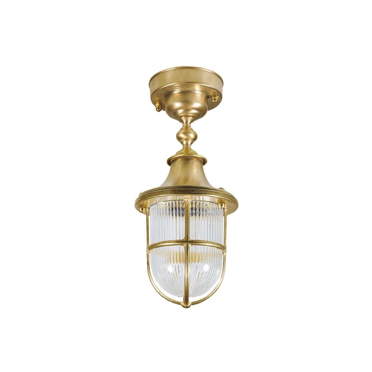 Moretti Luce Deckenleuchte Santorini 182 Altmessing