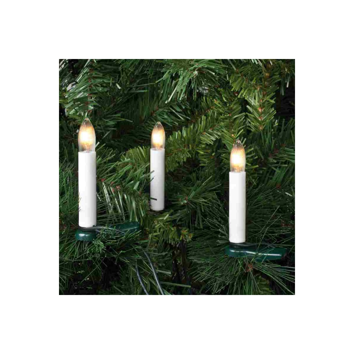Weihnachtslichterkette 25 Kerzen 2,4W l=12m Weihnachtsbaumke