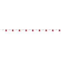 Sterntaler LED Weihnachts Lichterkette 9 rote Sterne außen
