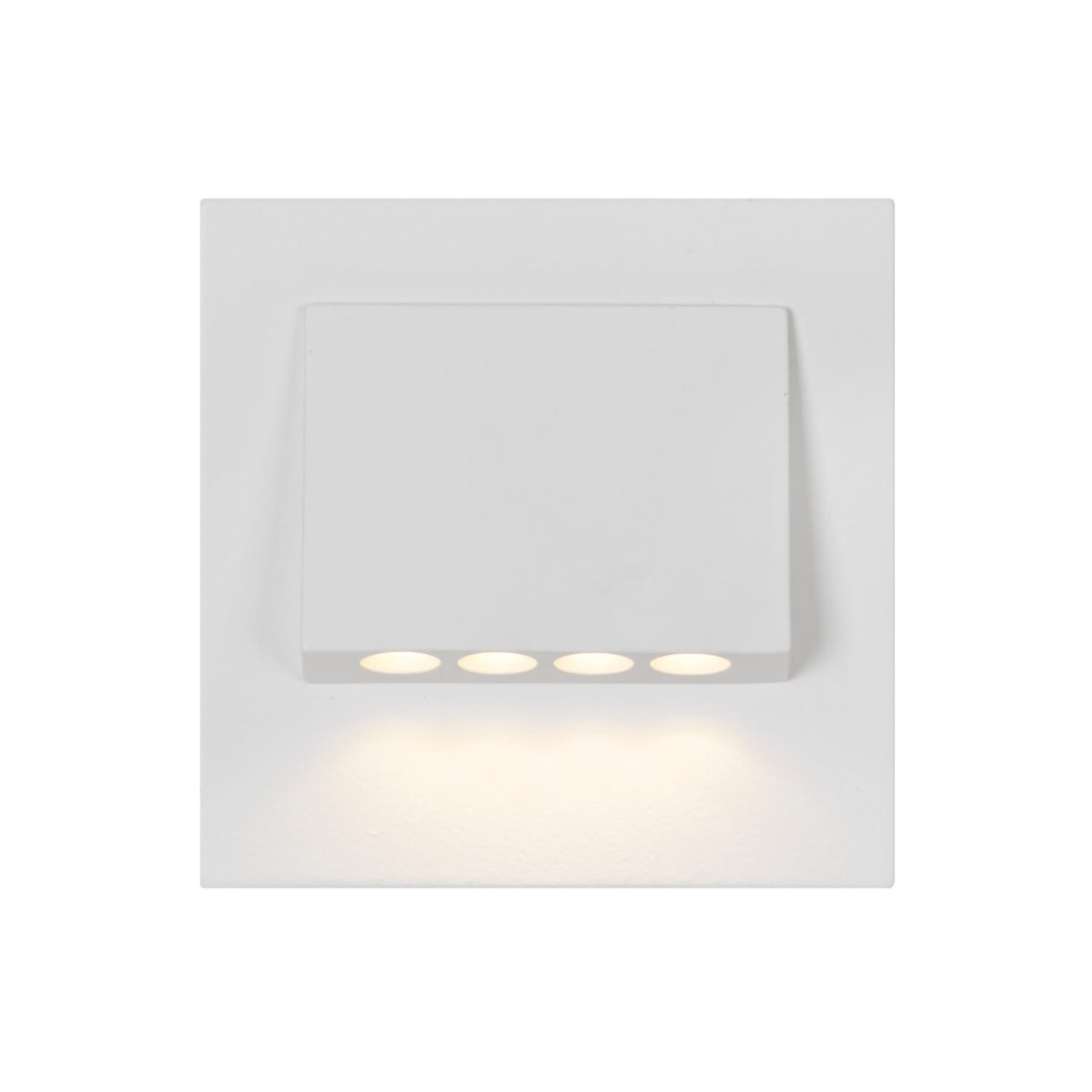 LED Wandeinbauleuchte NAVI weiß 230V 3000K 24lm