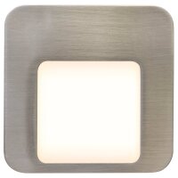 LED Wand- undTreppeneinbauleuchte MOZA Edelstahl 13 lm 3100K
