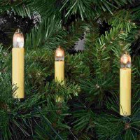 Rotpfeil LED Weihnachtsbaum Lichterkette 30 Kerzen innen elfenbein