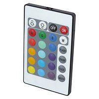 IR LED RGB Controller mit Scheckkarten Fernbedienung