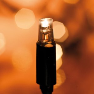 Chrissline Combi LED Verlängerungskette 50 LEDs amberfarben 2500K