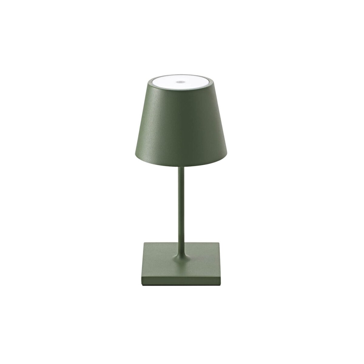 Sigor Nuindie Mini Akku LED Tischleuchte Tannengrün