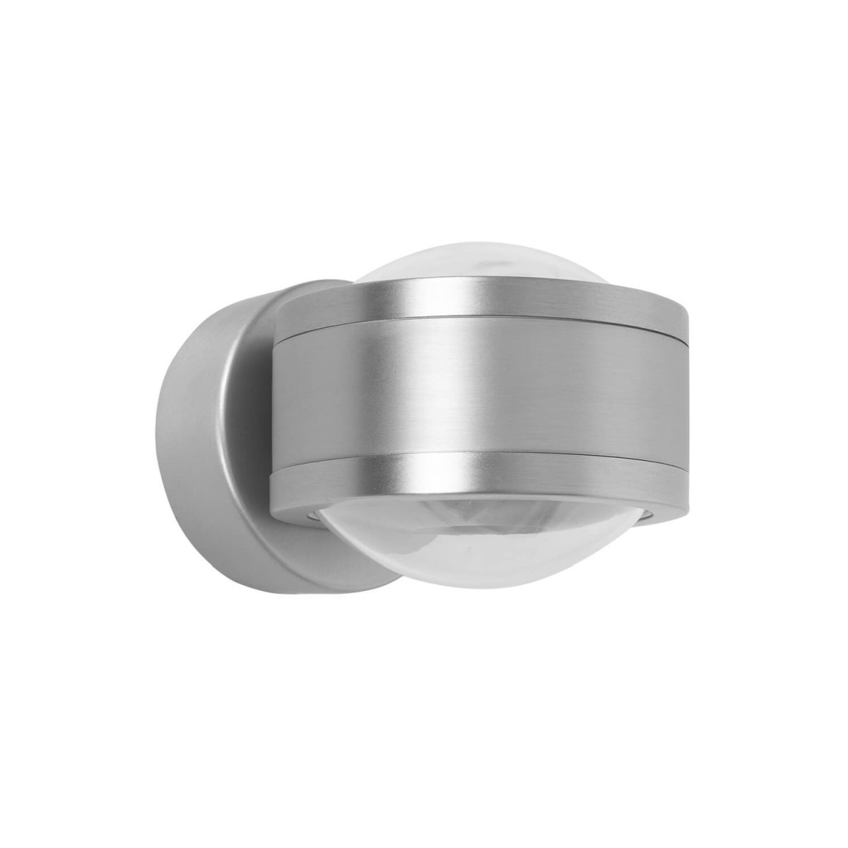 LED Wandleuchte Badleuchte Megatron Pro Due Punto titanfarbe