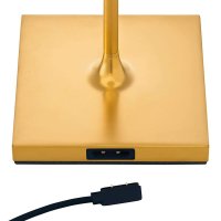 Sigor Nuindie Mini goldfarben Akku LED Tischleuchte