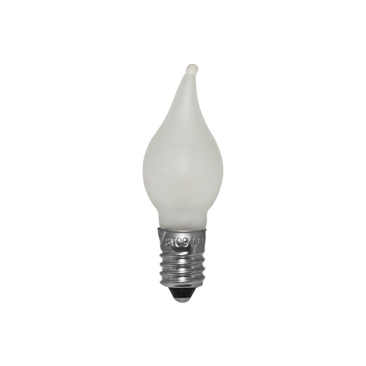 LED Ersatzkerze Windstoßkerze E10 10-55V 0,2W matt 3er