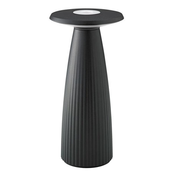 Akku Tischleuchte Sigor NUFLAIR nachtschwarz LED  2,2W