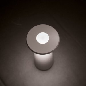 Akku-Tischleuchte Sigor NUFLAIR LED Nebelgrau 2,2W