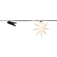 Sterntaler LED Weihnachtslichterkette 9 weiße Sterne 9 Zacken