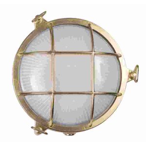 Moretti Luce Tortuga rund Altmessingguss glänzend