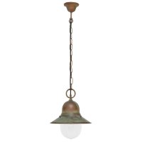 Moretti Luce Campanula Außen Pendelleuchte Altmessing