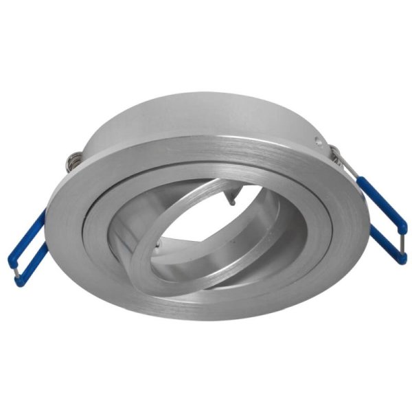 Rutec LED Einbaustrahler Massiv ALU 30° schwenkbar ohne Fassung
