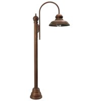 Moretti Luce Mill 1735 Außen Standleuchte Altmessing patiniert 1,5m